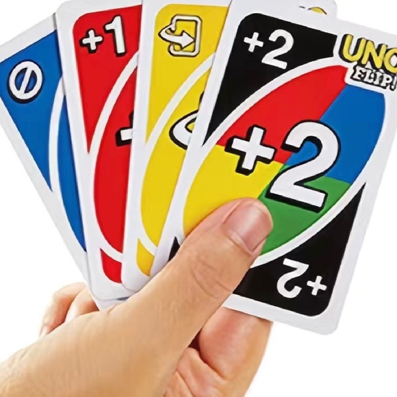 Mattel UNO Flip! Double-Sided Card Family Game for 2-10 Players Age 7+ NEW - Picture 5 of 7